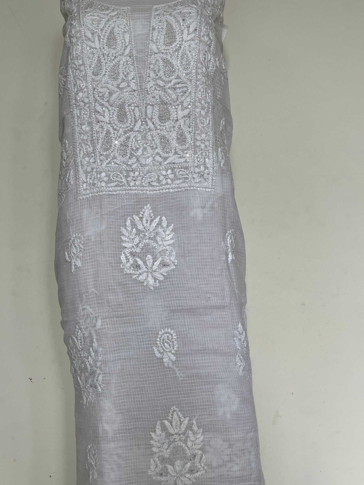 Kota Katdana Heavy Chikankari Dress Material 2PC