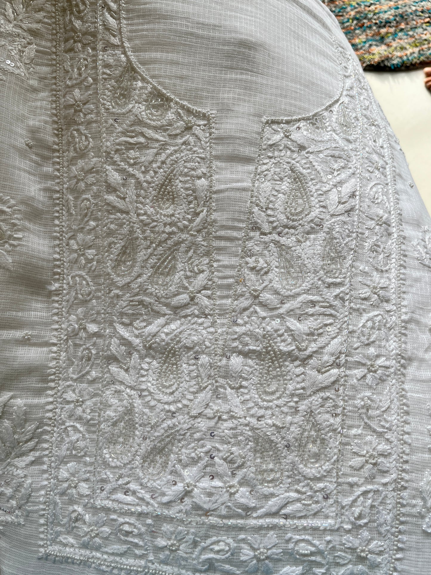 Kota Katdana Heavy Chikankari Dress Material 2PC